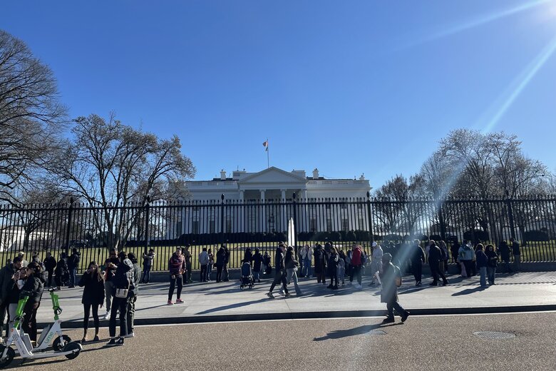 ホワイトハウス観光