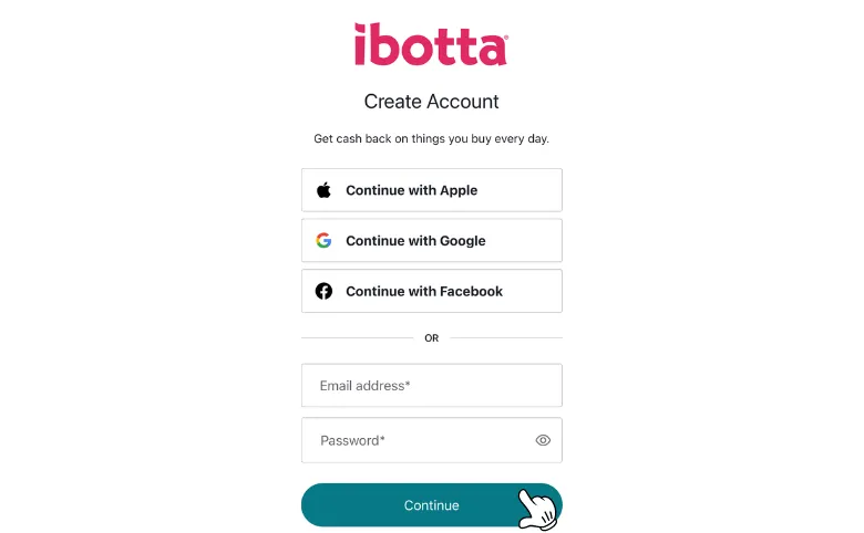 ibotta登録方法